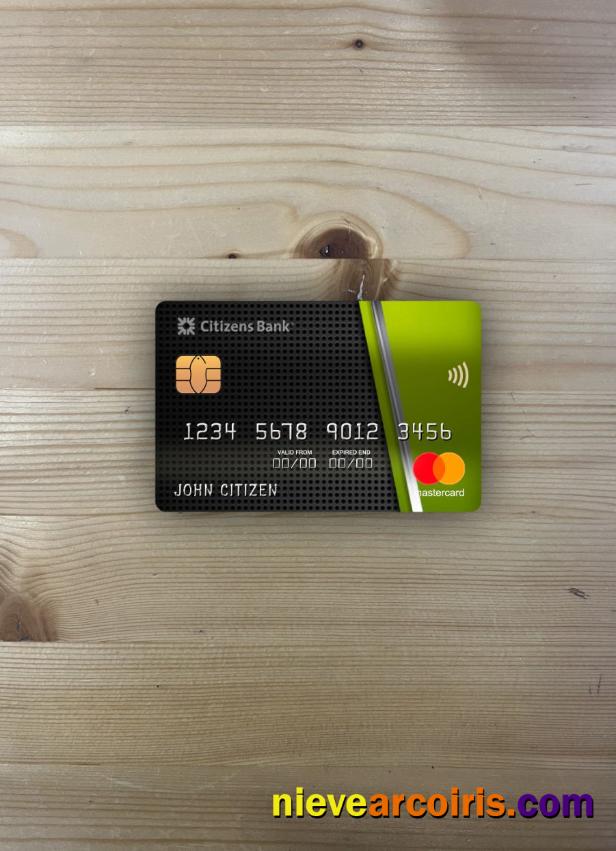 USA Citizens bank mastercard photolook